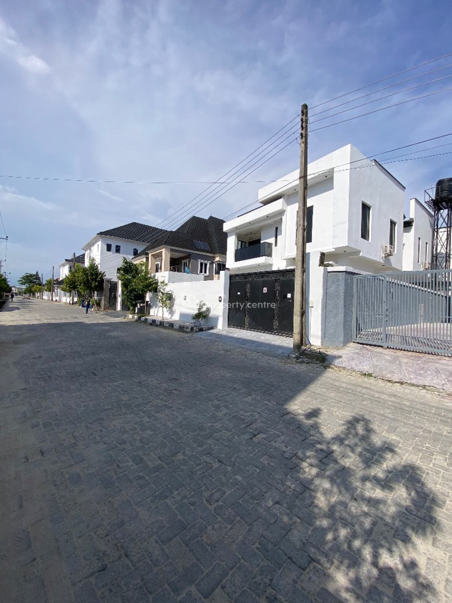 4bedroom Duplex with Bq, Gated Estate Within Blenco Supermarket, Sangotedo, Ajah, Lagos, Detached Duplex for Rent