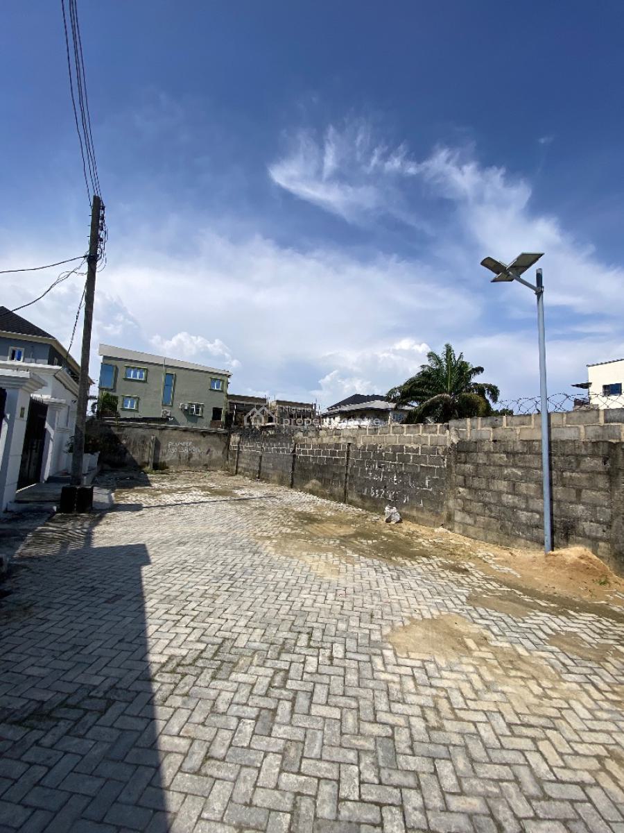 Fenced Full Plot of Land, Peninsula Gardens Estate, Sangotedo, Ajah, Lagos, Residential Land for Sale