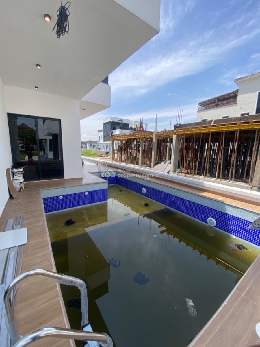 5 Bedroom Fully Detached Duplex with Bq,pool,penthouse, Osapa, Lekki, Lagos, Detached Duplex for Sale