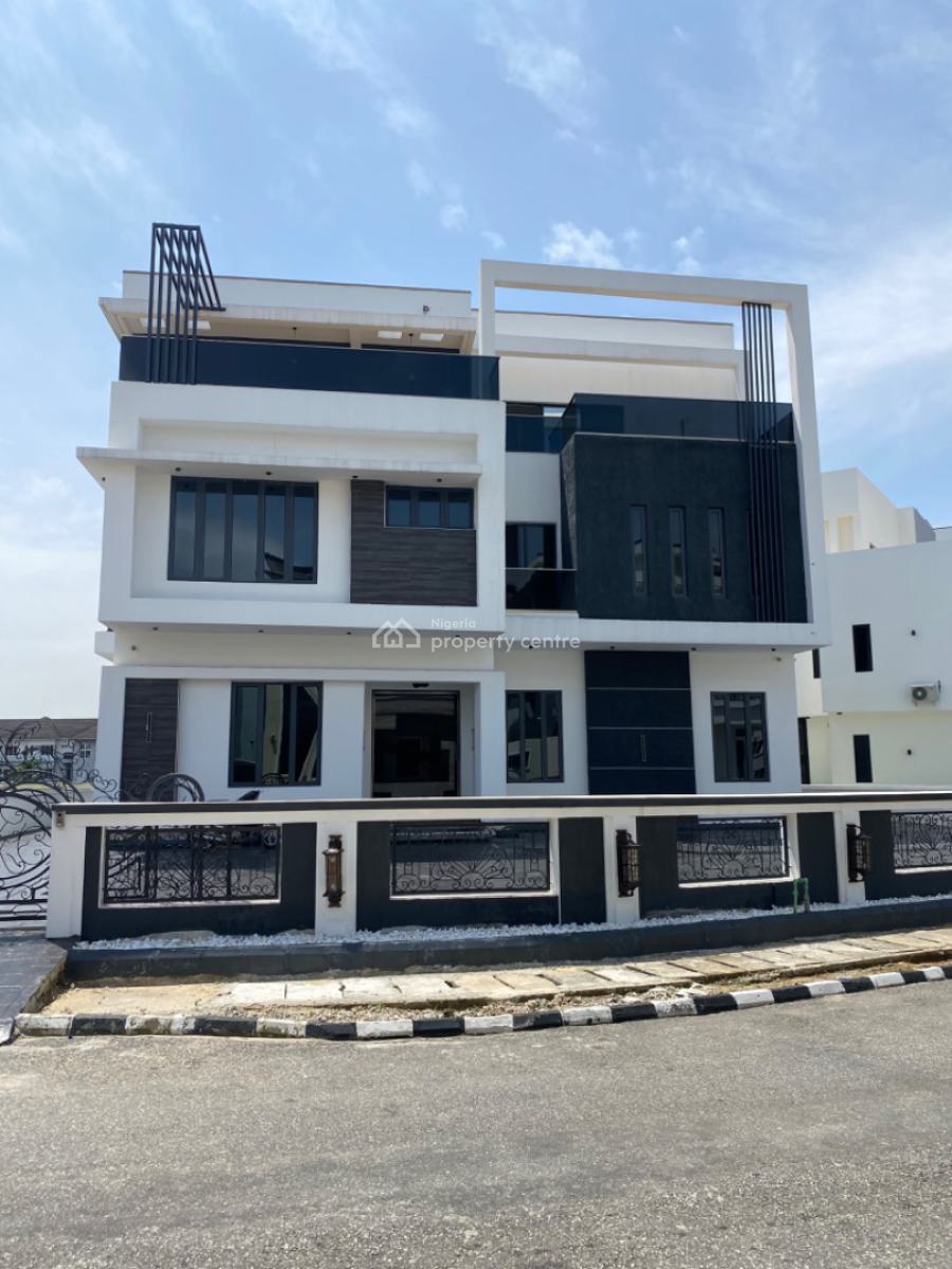 5 Bedroom Fully Detached Duplex with Elevator,pool,fitted Kitchen, Osapa, Osapa, Lekki, Lagos, Detached Duplex for Sale