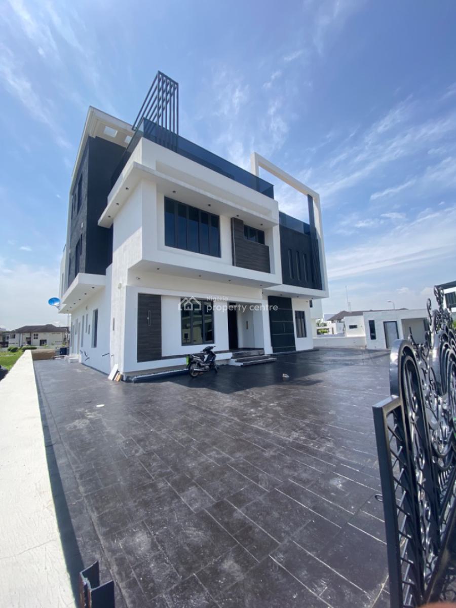 5 Bedroom Fully Detached Duplex with Elevator,pool,fitted Kitchen, Osapa, Osapa, Lekki, Lagos, Detached Duplex for Sale
