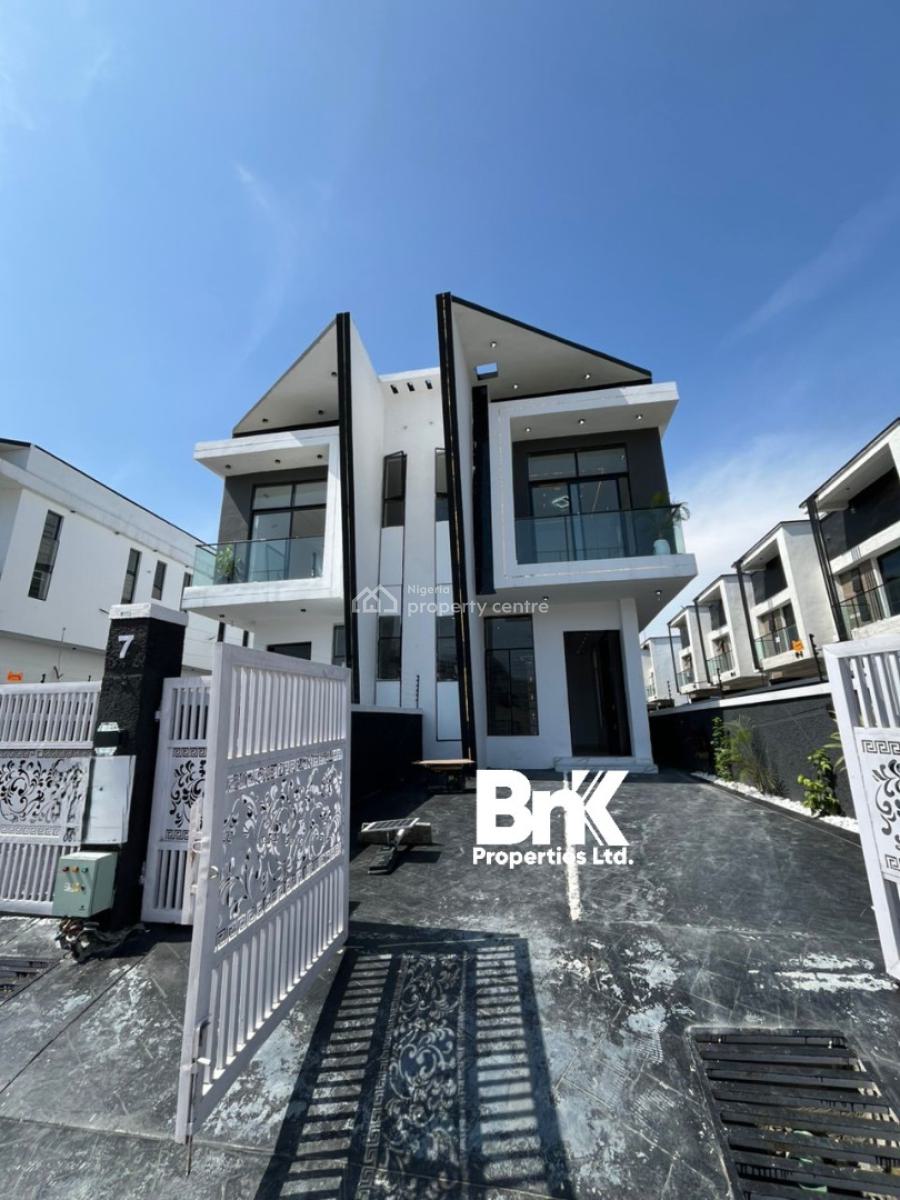 8 Units of Modern 4-bedroom Semi-detached Duplex with Bq, Ikota, Lekki, Lagos, Semi-detached Duplex for Sale