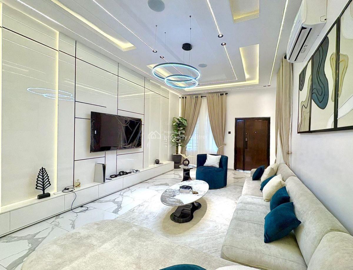 Brand New Luxury 3 Bedroom Self Compound Duplex with Ps5, Snooker & Ta, Akintunde Adeyemi Drive, Off Fola Osibo, Off Adewole Kuku, Lekki Phase 1, Lekki, Lagos, House Short Let