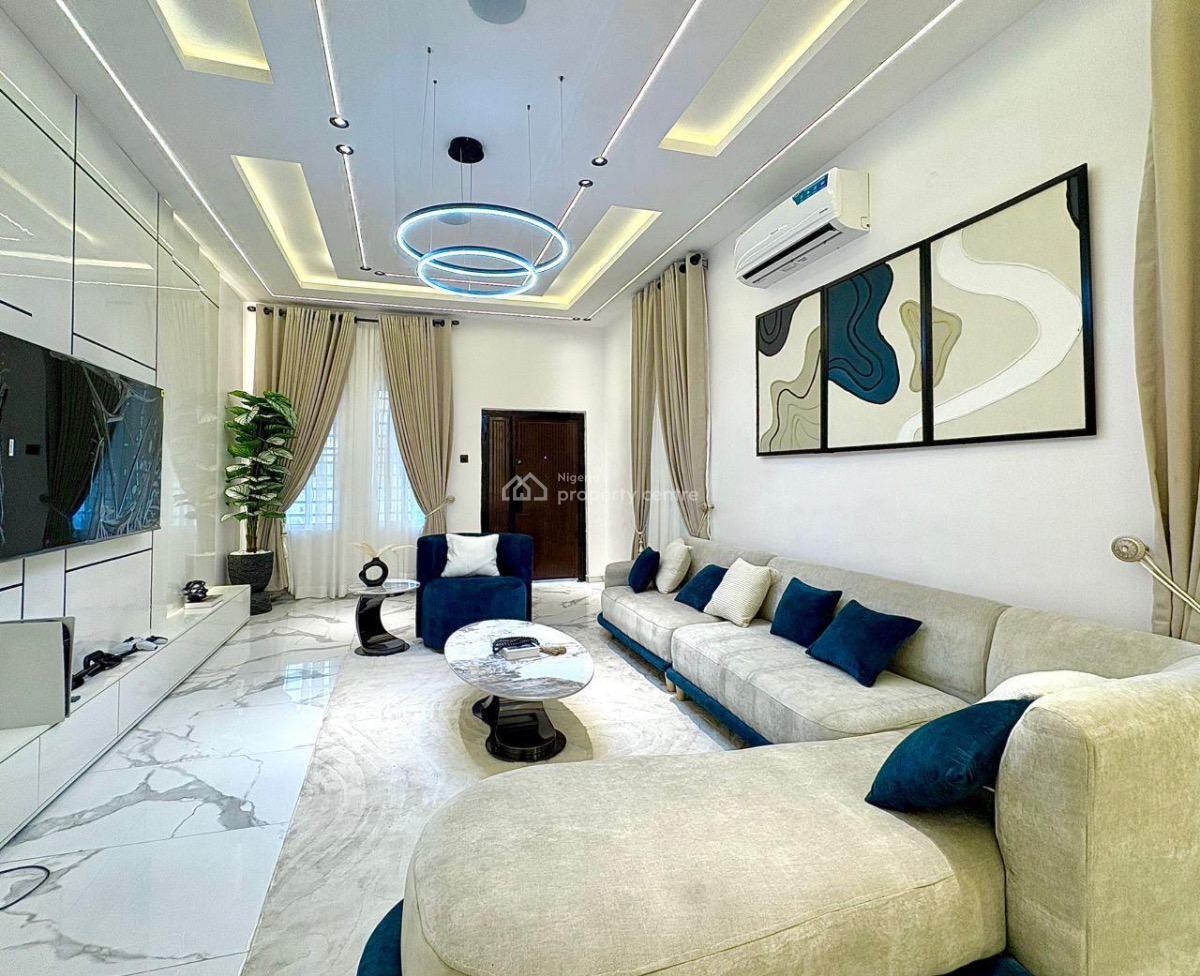 Brand New Luxury 3 Bedroom Self Compound Duplex with Ps5, Snooker & Ta, Akintunde Adeyemi Drive, Off Fola Osibo, Off Adewole Kuku, Lekki Phase 1, Lekki, Lagos, House Short Let