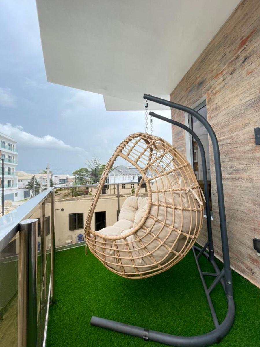 Fully Automated City View 4 Bedroom Terrace Duplex with Swimming Pool, Lekki Phase 1, Lekki, Lagos, Flat / Apartment Short Let