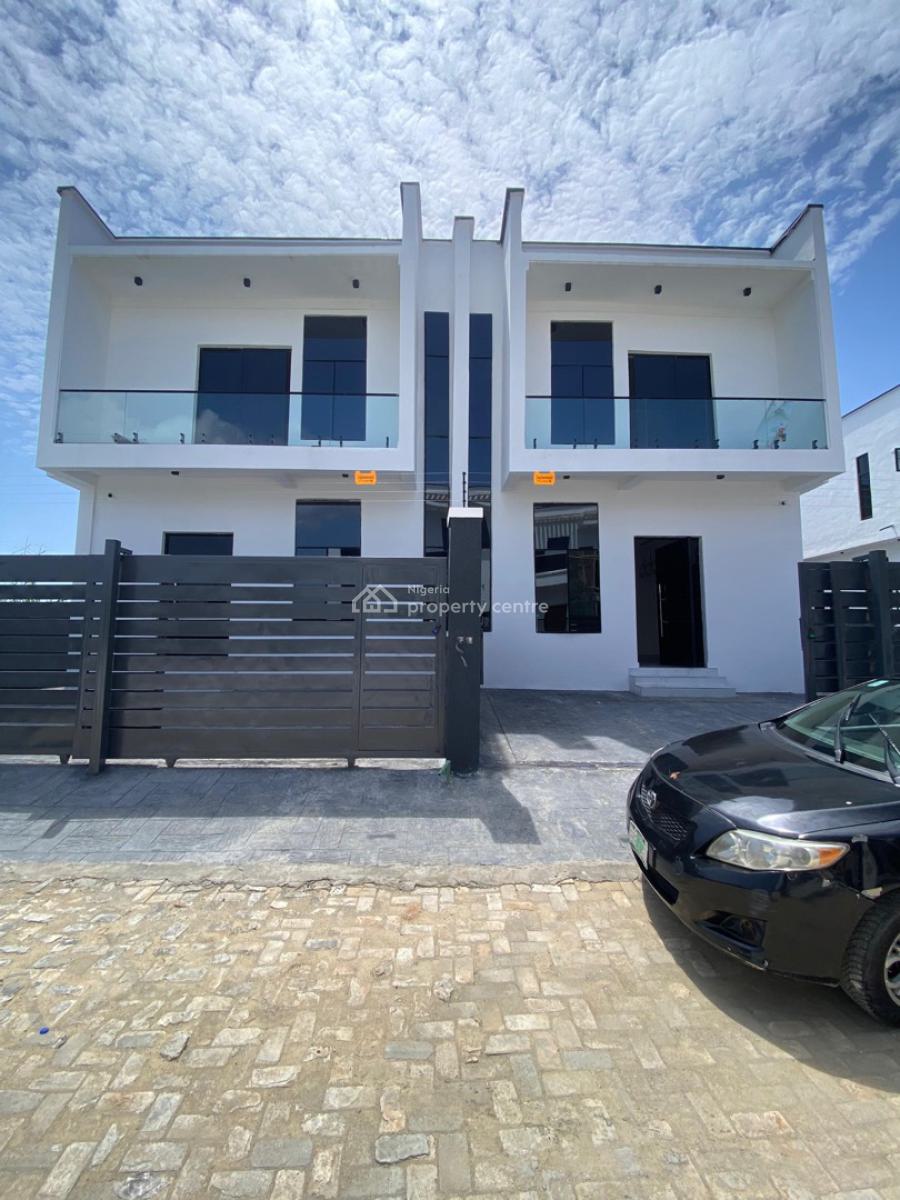 4 Bedroom Semi Detached Duplex with Bq, Orchid, Lekki, Lagos, Semi-detached Duplex for Sale