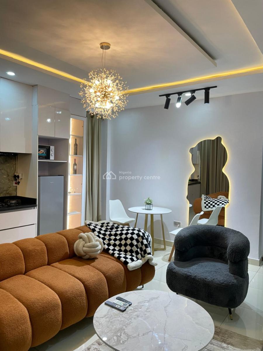 Daphne - Cozy One Bedroom Flat + Ps4, 247 Power & Swimming Pool, Ikate, Lekki, Lagos, Flat / Apartment Short Let