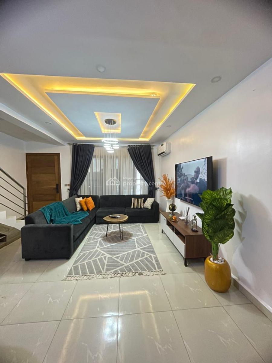 Fully Furnished & Serviced 2 Bedroom Terrace Duplex, Ikate, Lekki, Lagos, Terraced Duplex for Rent