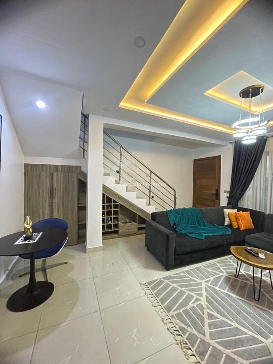 Fully Furnished & Serviced 2 Bedroom Terrace Duplex, Ikate, Lekki, Lagos, Terraced Duplex for Rent