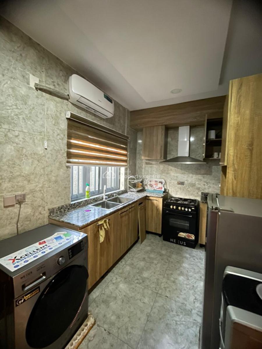 Fully Furnished & Serviced 2 Bedroom Terrace Duplex, Ikate, Lekki, Lagos, Terraced Duplex for Rent