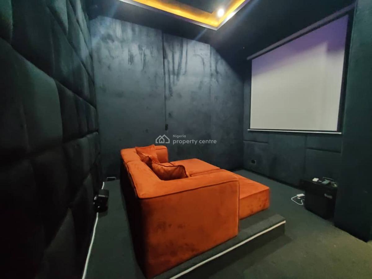 Fully Furnished Luxury 4 Bedroom Semi Detached Duplex + Private Cinema, Ikate, Lekki, Lagos, Semi-detached Duplex for Rent