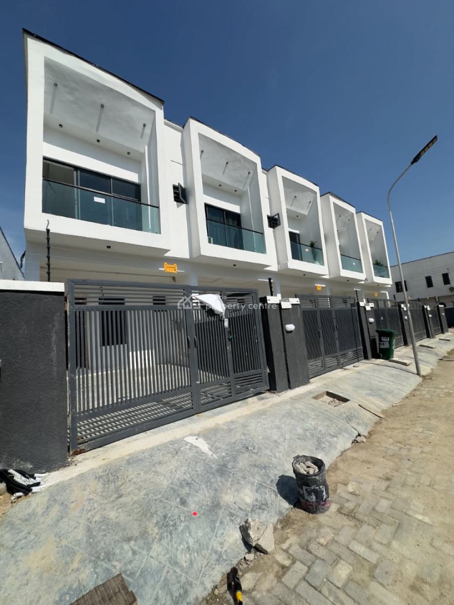Newly Built 3 Bedroom Terrace Duplex - Self Compound, Ikota, Ikota, Lekki, Lagos, Terraced Duplex for Rent