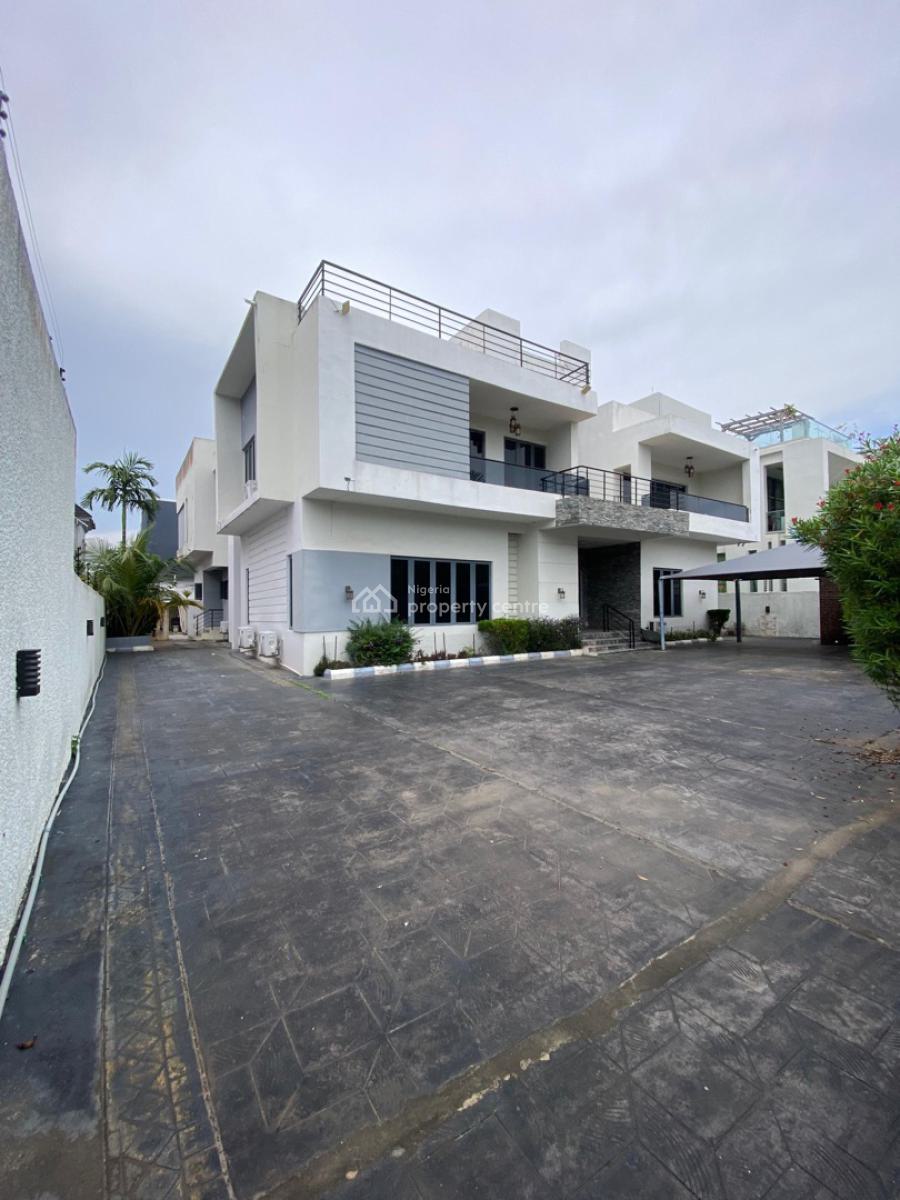 7 Bedroom Fully Detached Duplex with 2 Bq, Cinema and Pool, Pinnock Beach Estate, Lekki, Lagos, Detached Duplex for Sale