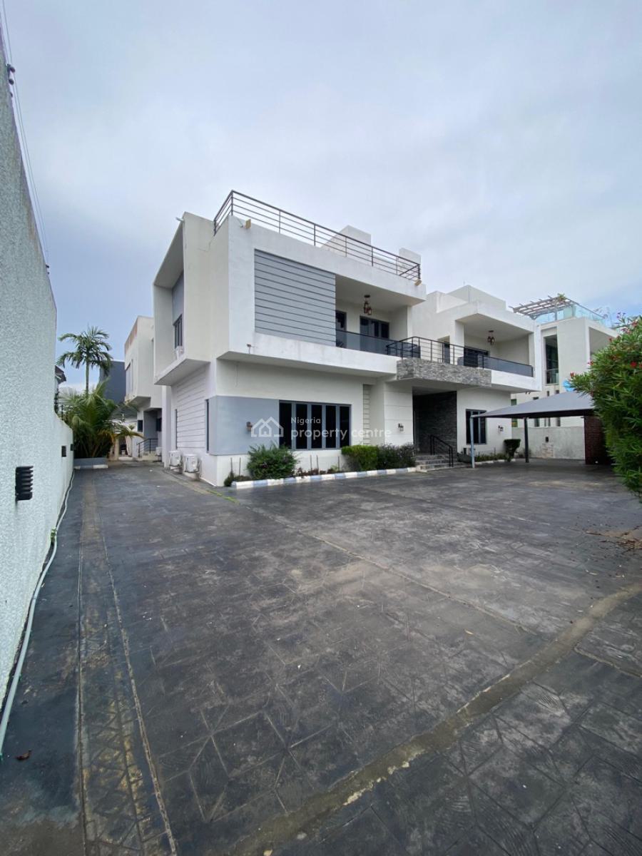 7 Bedroom Fully Detached Duplex with 2 Bq, Cinema and Pool, Pinnock Beach Estate, Lekki, Lagos, Detached Duplex for Sale