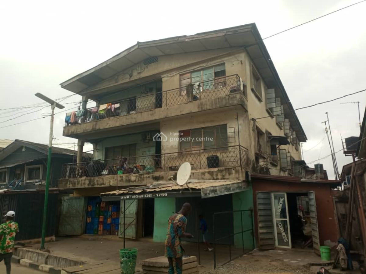 Prime 2 Storey Building, Kadiri Street, Ojuelegba, Surulere, Lagos, House for Sale