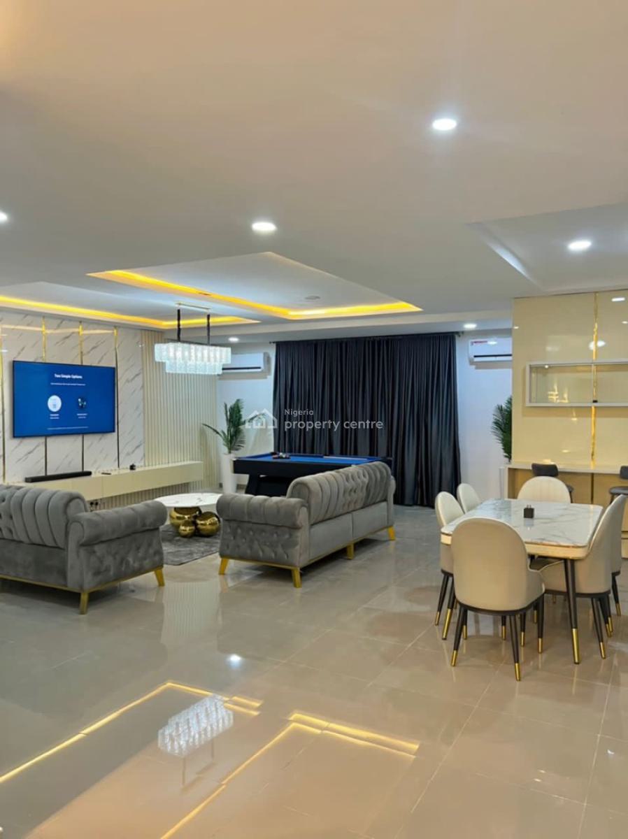 8 Units of 4 Bedroom Terrace Duplex with Pool, Gym, Ps5 and Snooker, Gbangbala Street, Ikate, Ikate Elegushi, Lekki, Lagos, Flat / Apartment Short Let