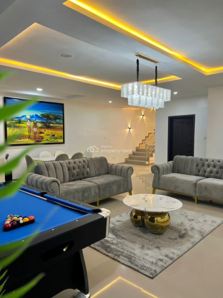 8 Units of 4 Bedroom Terrace Duplex with Pool, Gym, Ps5 and Snooker, Gbangbala Street, Ikate, Ikate Elegushi, Lekki, Lagos, Flat / Apartment Short Let