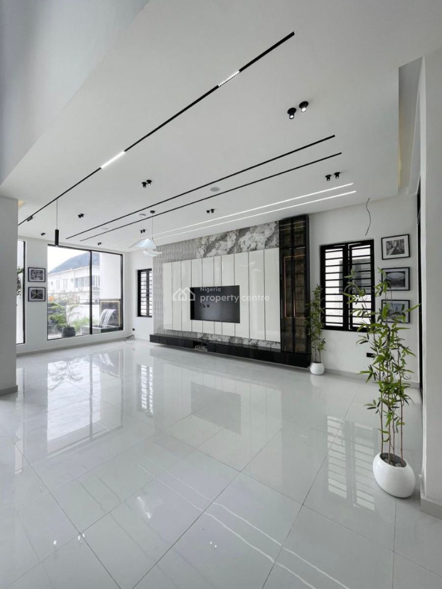 Luxury 5bedroom Detached Duplex with Bq and Pool in a Secure Estate, Chevron, Lekki, Lagos, Detached Duplex for Sale