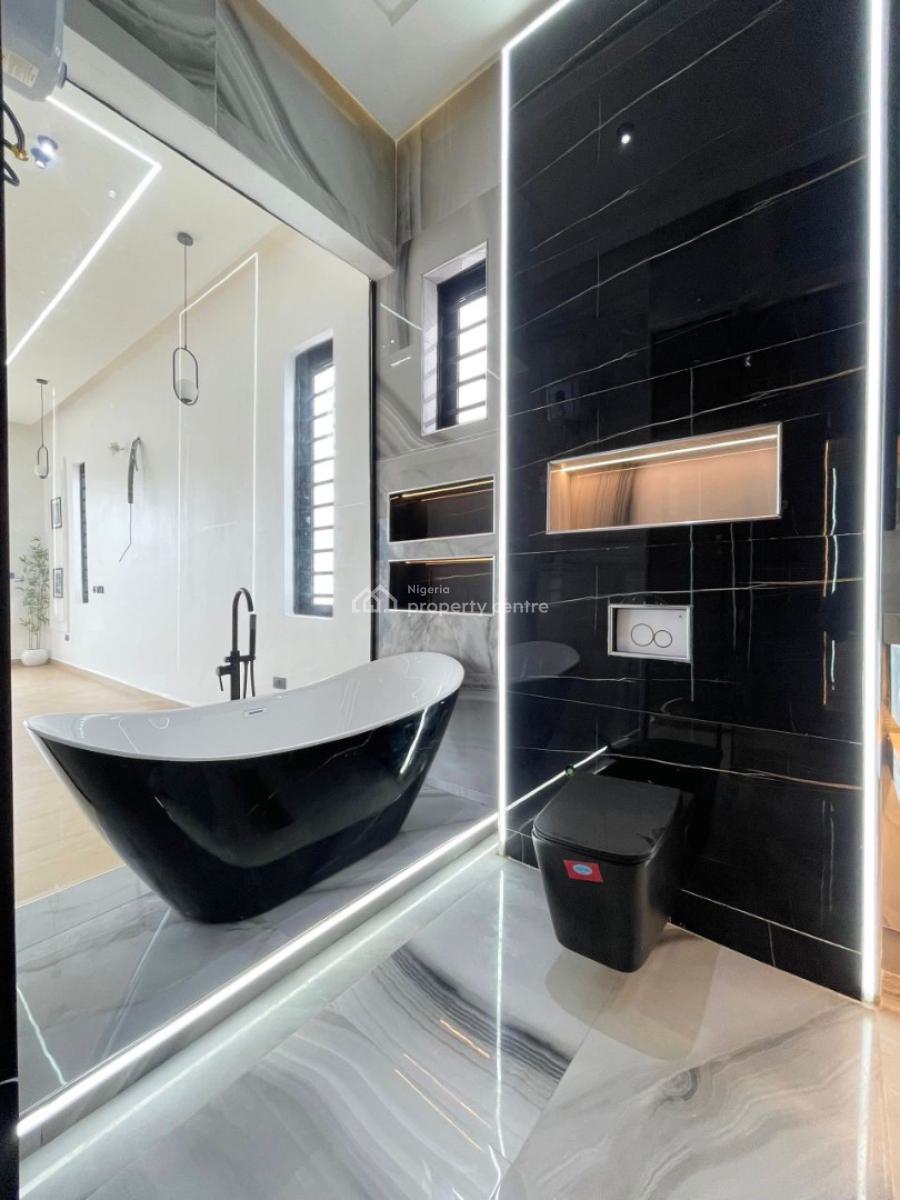 Luxury 5bedroom Detached Duplex with Bq and Pool in a Secure Estate, Chevron, Lekki, Lagos, Detached Duplex for Sale