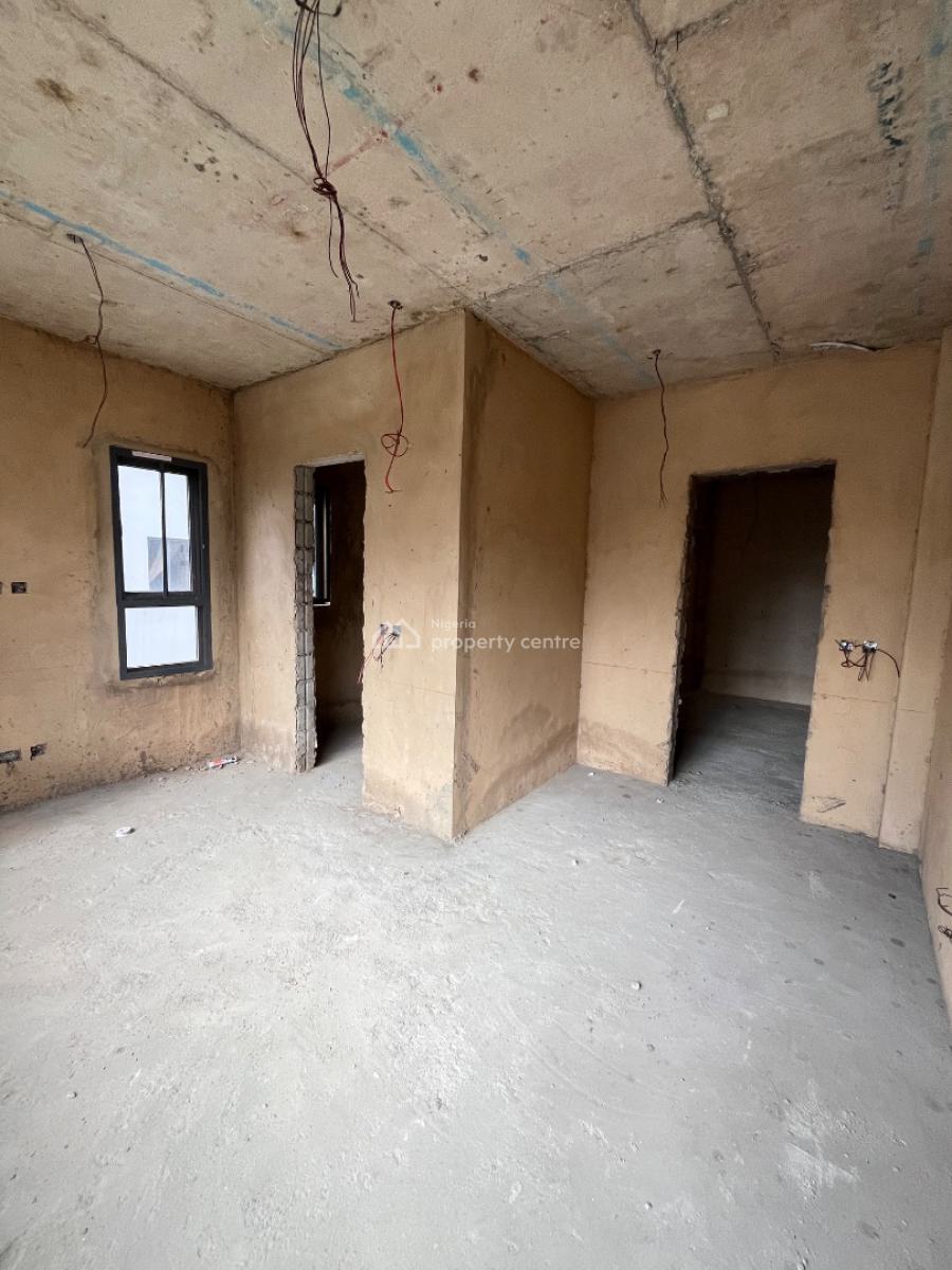Premium 2-bedroom Maisonette (shell) with Gym, Swimming Pool, Elevator, Acacia Drive, Osborne, Ikoyi, Lagos, Flat / Apartment for Sale