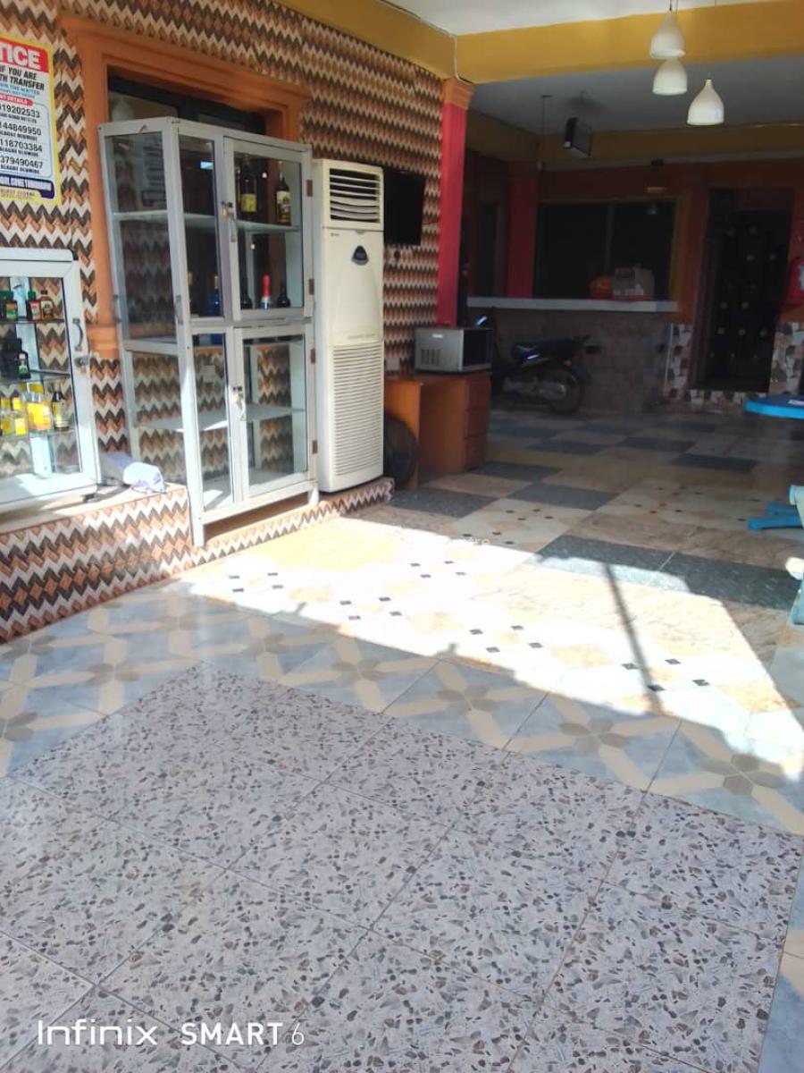 Functional 16 Rooms Hotel at Ashipa Ayobo....vip Bar Upstai, Ashipa Ayobo, Ayobo, Lagos, Hotel / Guest House for Sale