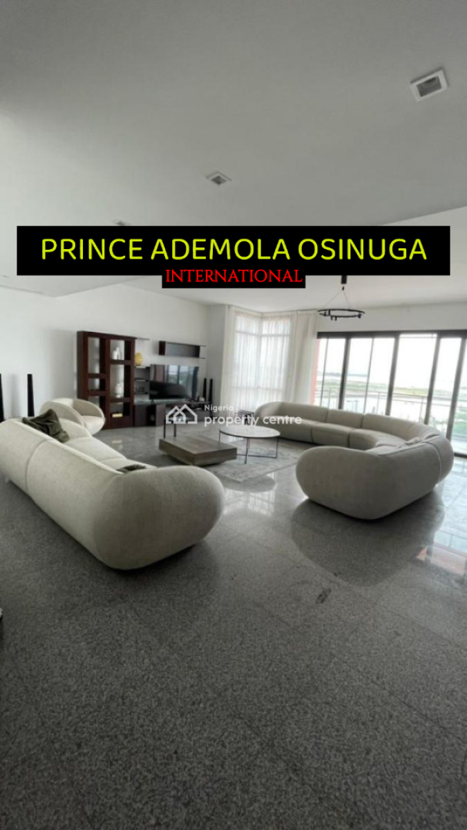 Furnished 4 Bedroom Apartment +bq+gym+pool+tennis Etc, Banana Island Estate Ikoyi, Banana Island, Ikoyi, Lagos, Flat / Apartment for Rent