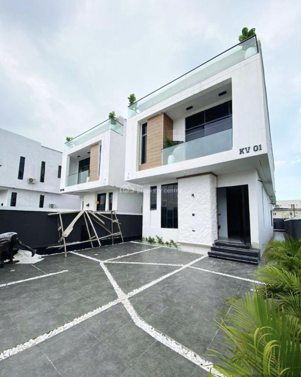 Classic 5 Bedroom Fully Detached Duplex with Bq in a Secure Estate, Orchid, Lekki, Lagos, Detached Duplex for Sale