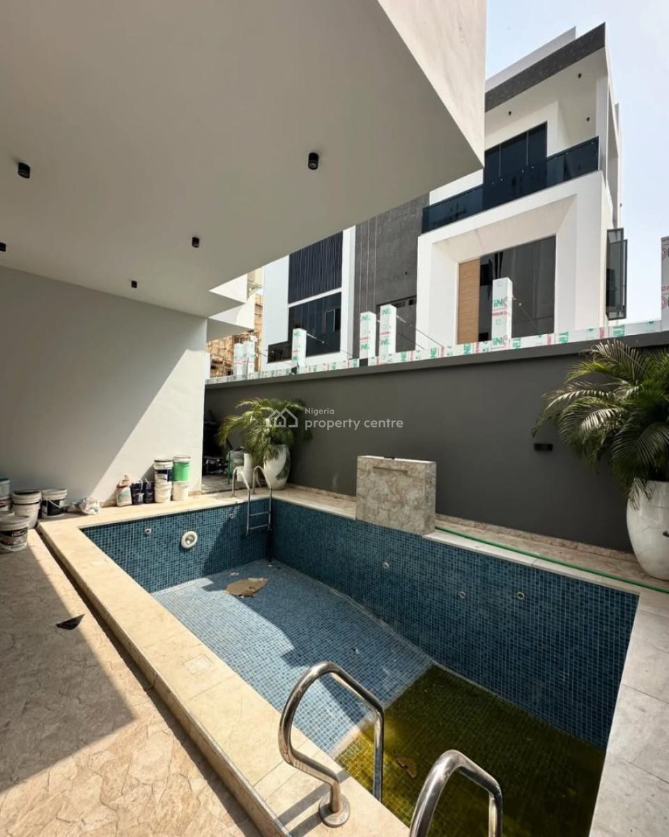 Brand New 5 Bedroom Detached Duplex with a Pool,lift, Olori Mojisola Estate Off Banana Island Road, Banana Island, Ikoyi, Lagos, Detached Duplex for Rent
