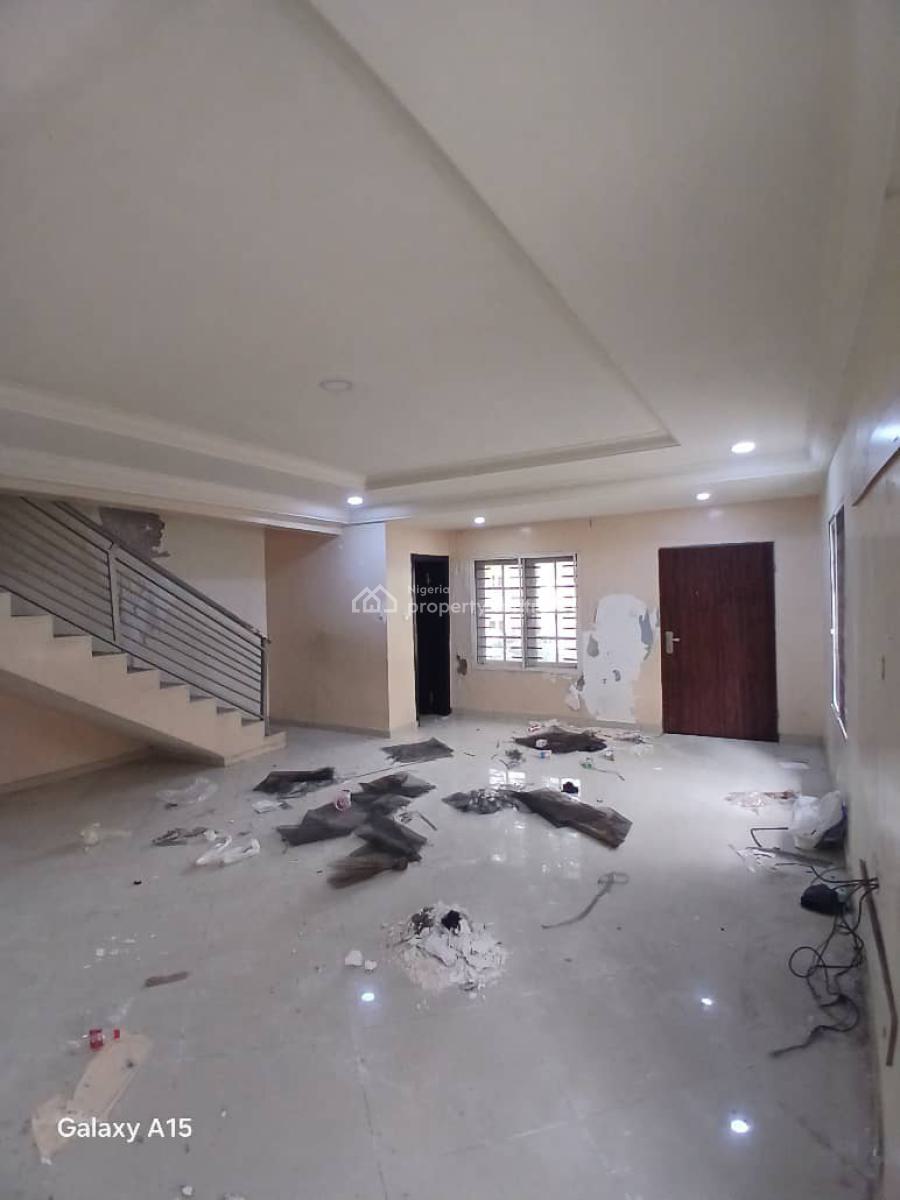 Well Built 4 Bedrooms Terrace Duplex with a Room Bq, Within a Serene Neighborhood, Apo, Abuja, Terraced Duplex for Rent
