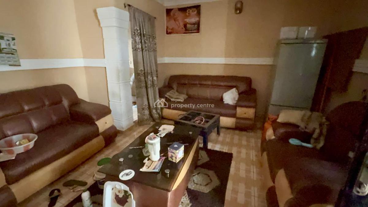 3 Bedroom Bungalow with Room and Parlour Self Contain on Half Plot, Omi Adio, Apata, Ibadan, Oyo, Block of Flats for Sale