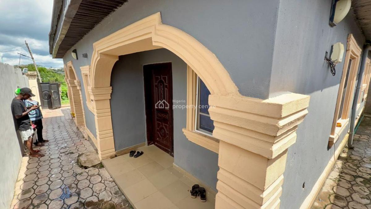 3 Bedroom Bungalow with Room and Parlour Self Contain on Half Plot, Omi Adio, Apata, Ibadan, Oyo, Block of Flats for Sale