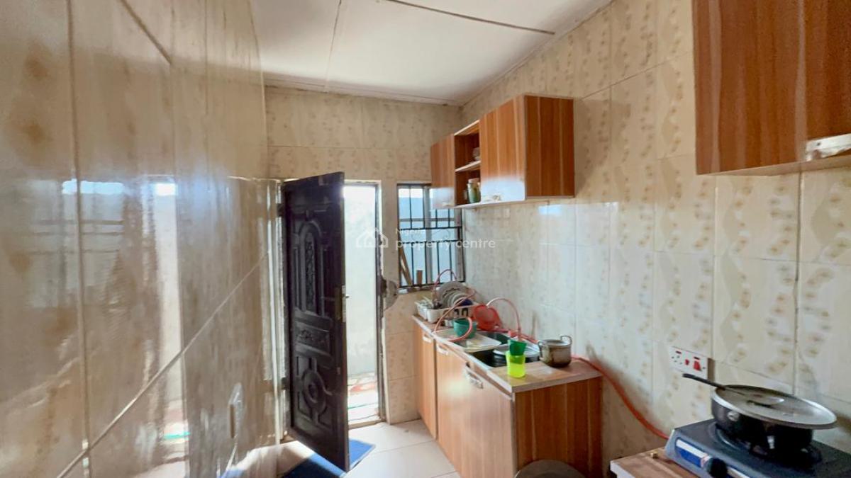 3 Bedroom Bungalow with Room and Parlour Self Contain on Half Plot, Omi Adio, Apata, Ibadan, Oyo, Block of Flats for Sale