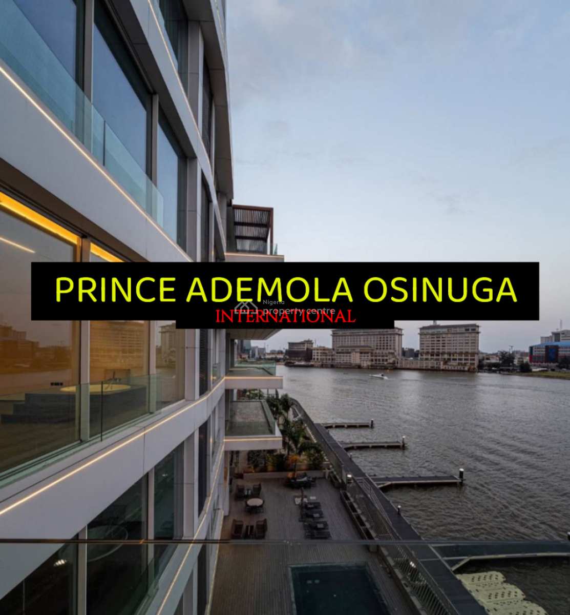 Luxury Waterfront 5 Bedroom Apartment +bq+pool, Old Ikoyi, Old Ikoyi, Ikoyi, Lagos, Flat / Apartment for Sale