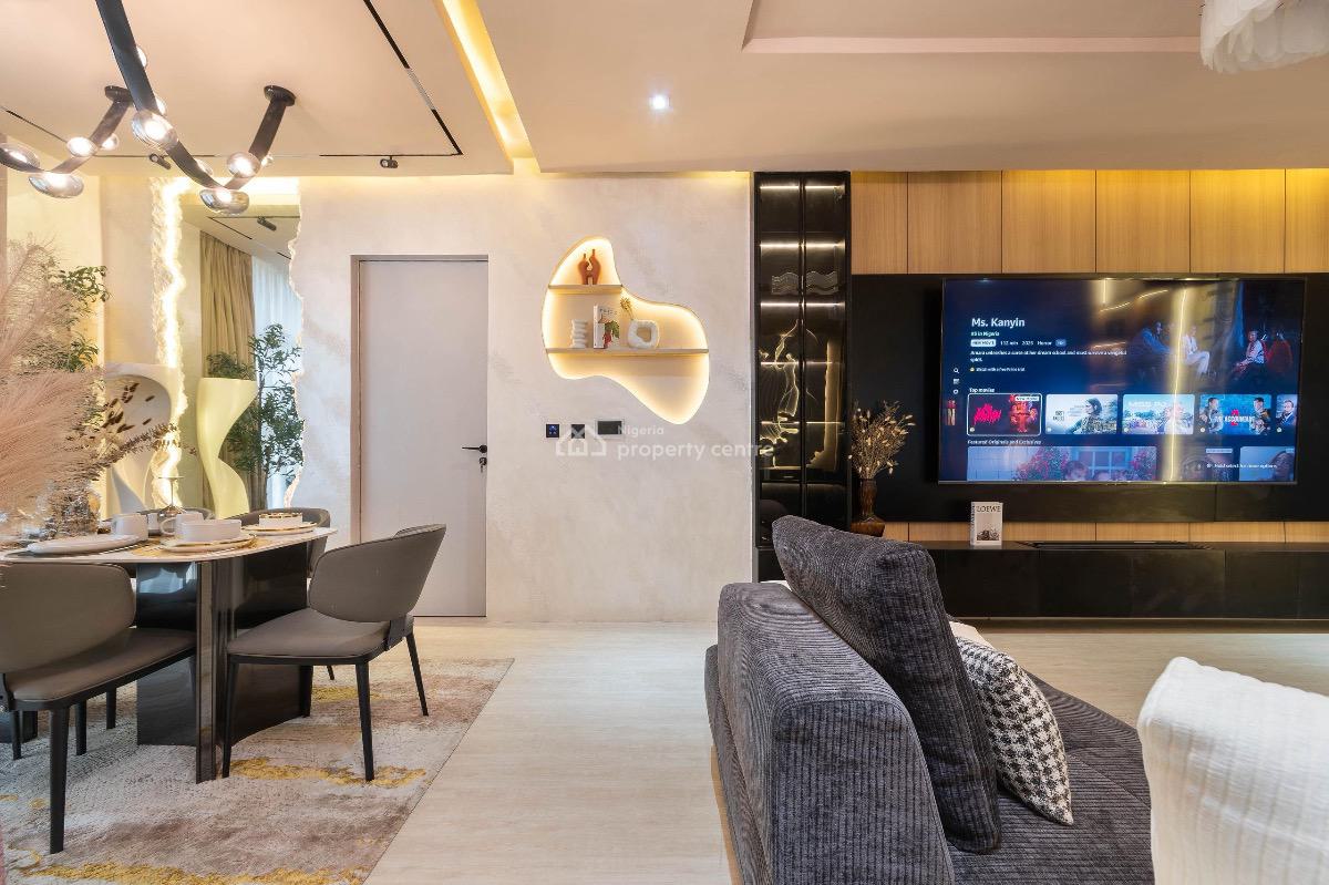Brand New Luxury 3 Bedroom Apartment with Swimming Pool and Gym, Perez Drive, The Residence Apartment, Lekki Phase 1, Lekki, Lagos, Flat / Apartment Short Let