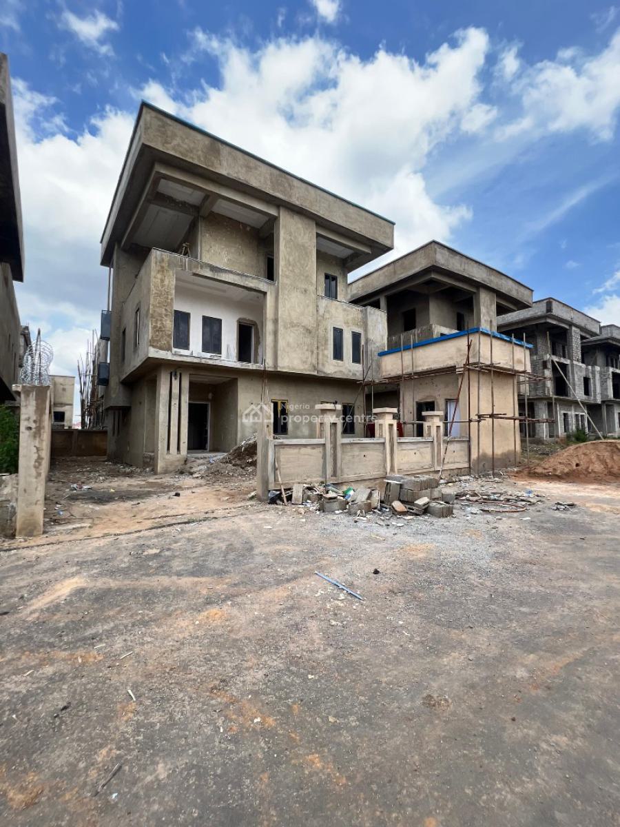 6 Bedroom Detached Duplex with Bq , Elevator Shaft, Pent Floor, Dakibiyu By Kings Court Estate, Jabi, Abuja, Detached Duplex for Sale