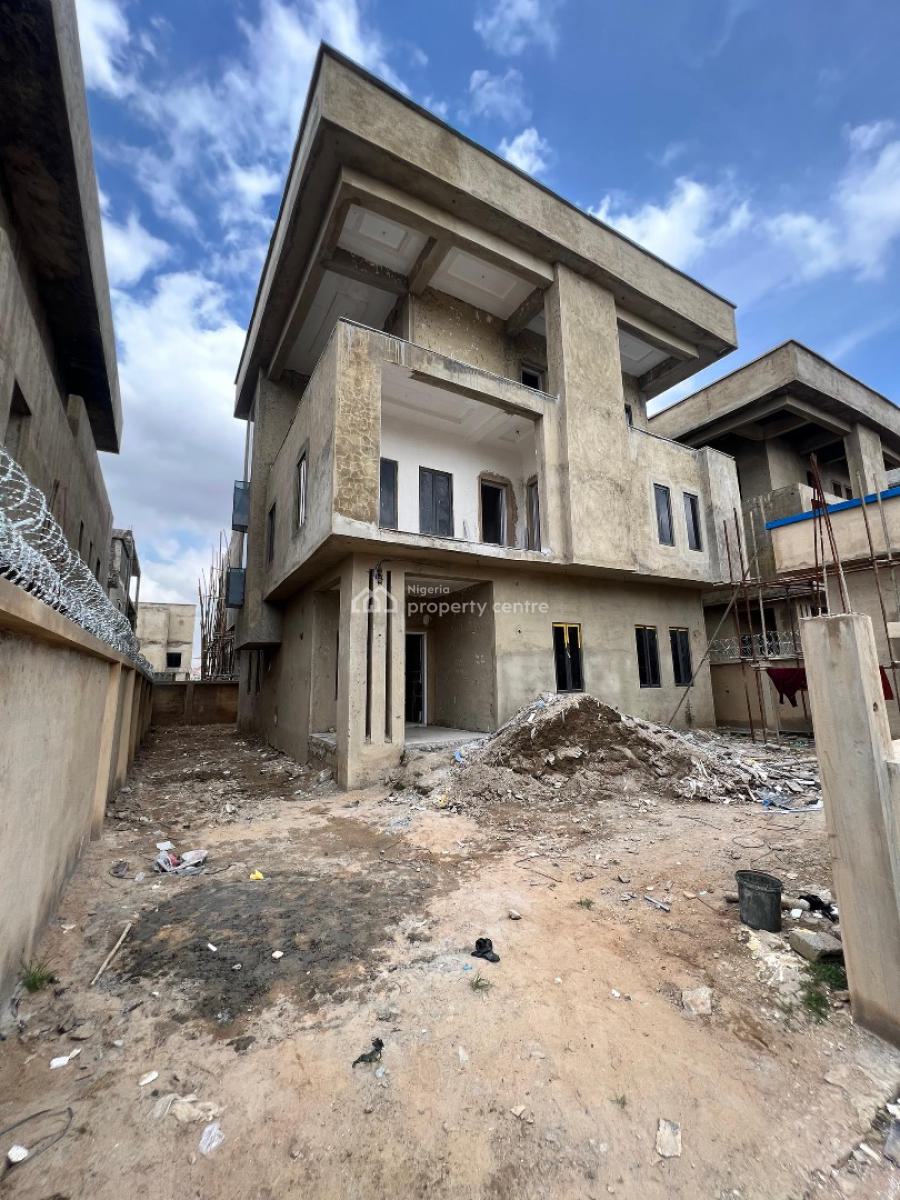 6 Bedroom Detached Duplex with Bq , Elevator Shaft, Pent Floor, Dakibiyu By Kings Court Estate, Jabi, Abuja, Detached Duplex for Sale
