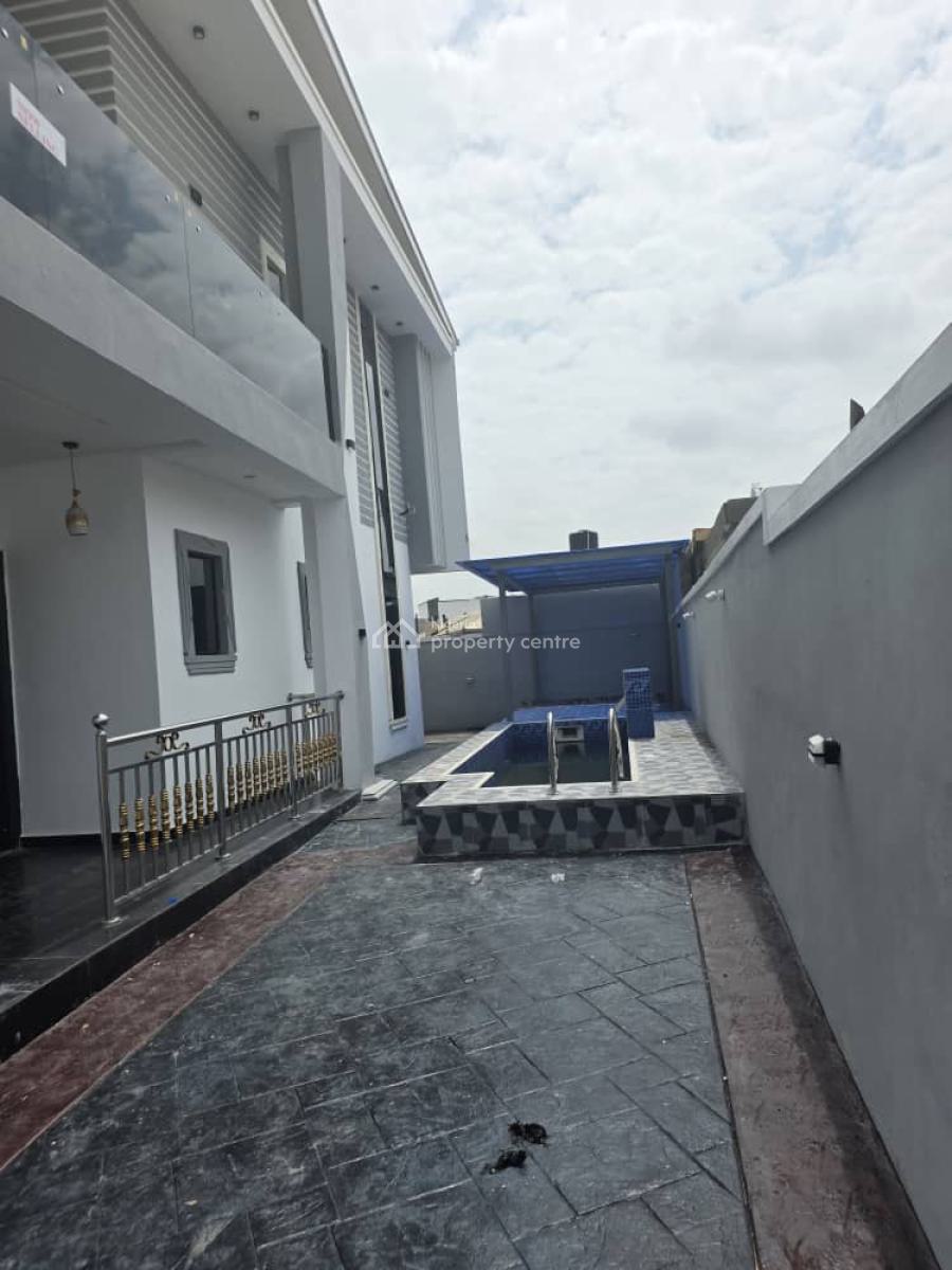 Newly Built 5 Bedroom Detached Duplex with a Room Bq and Swimming Pool, Medina Estate, Gbagada, Lagos, Detached Duplex for Sale