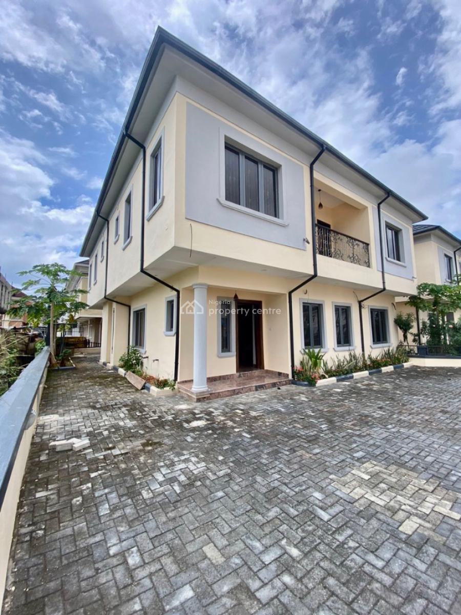 Exquisite 5 Bedroom Fully Detached Duplex with 2 Rooms Bq, Victory Park Estate, Osapa, Lekki, Lagos, Detached Duplex for Rent