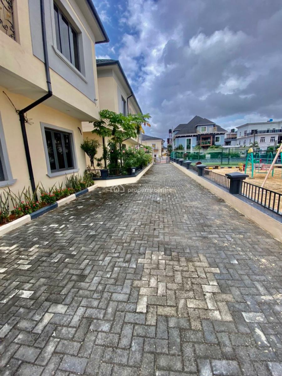 Exquisite 5 Bedroom Fully Detached Duplex with 2 Rooms Bq, Victory Park Estate, Osapa, Lekki, Lagos, Detached Duplex for Rent