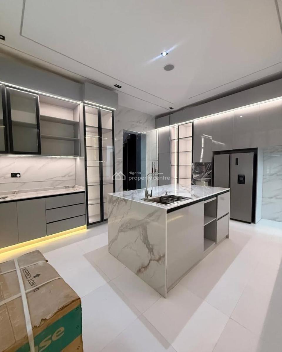 Exquisitely Detailed 6bedroom Fully Detached Automated Home, Chevron, Space, Gym Space, Cinema, Pool, Bq, Ante Room,rooftop, Lekki, Lagos, Detached Duplex for Sale
