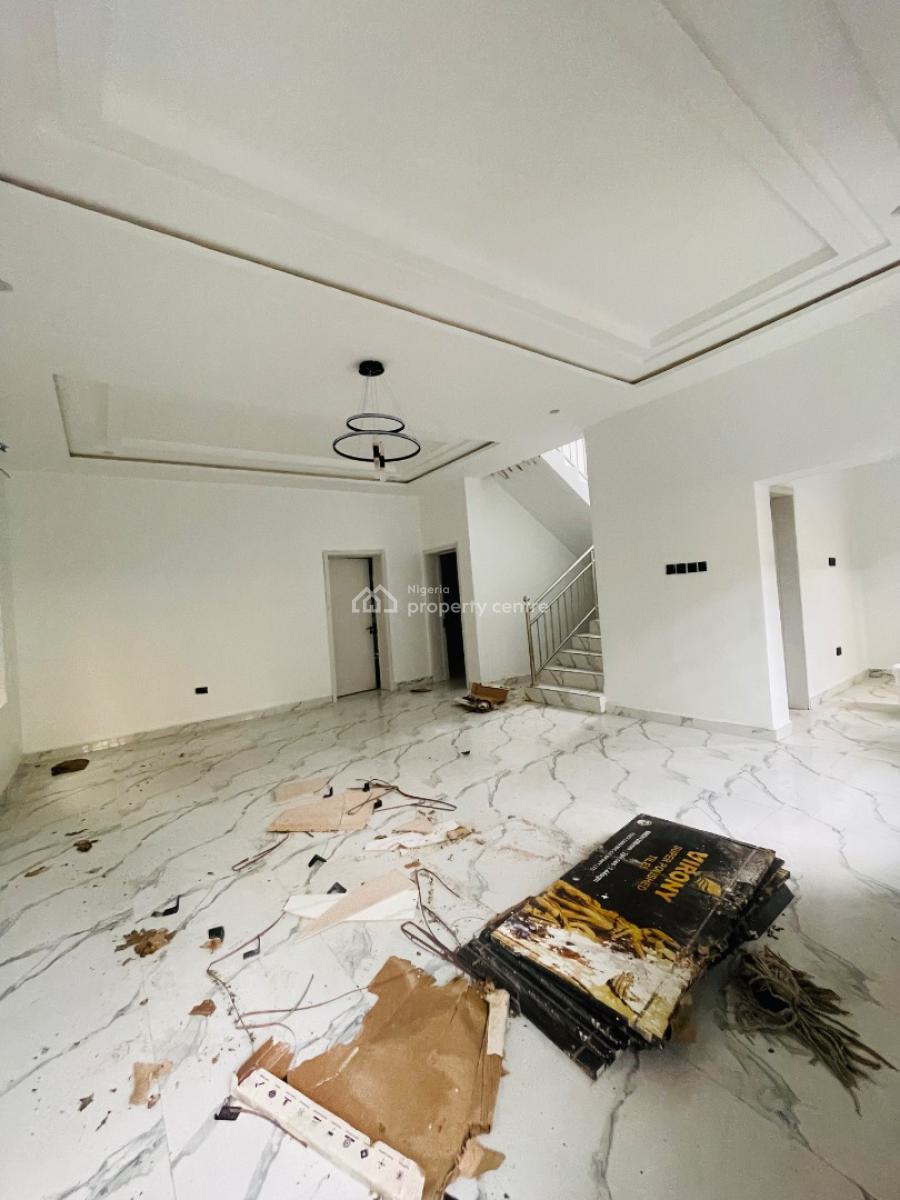 Breathtaking 4 Bedroom Fully Detached Duplex with Bqim, Stunningly Designed Home with Driveway, Bq in a Code to Access Estate, Gra Phase 2, Magodo, Lagos, Detached Duplex for Sale