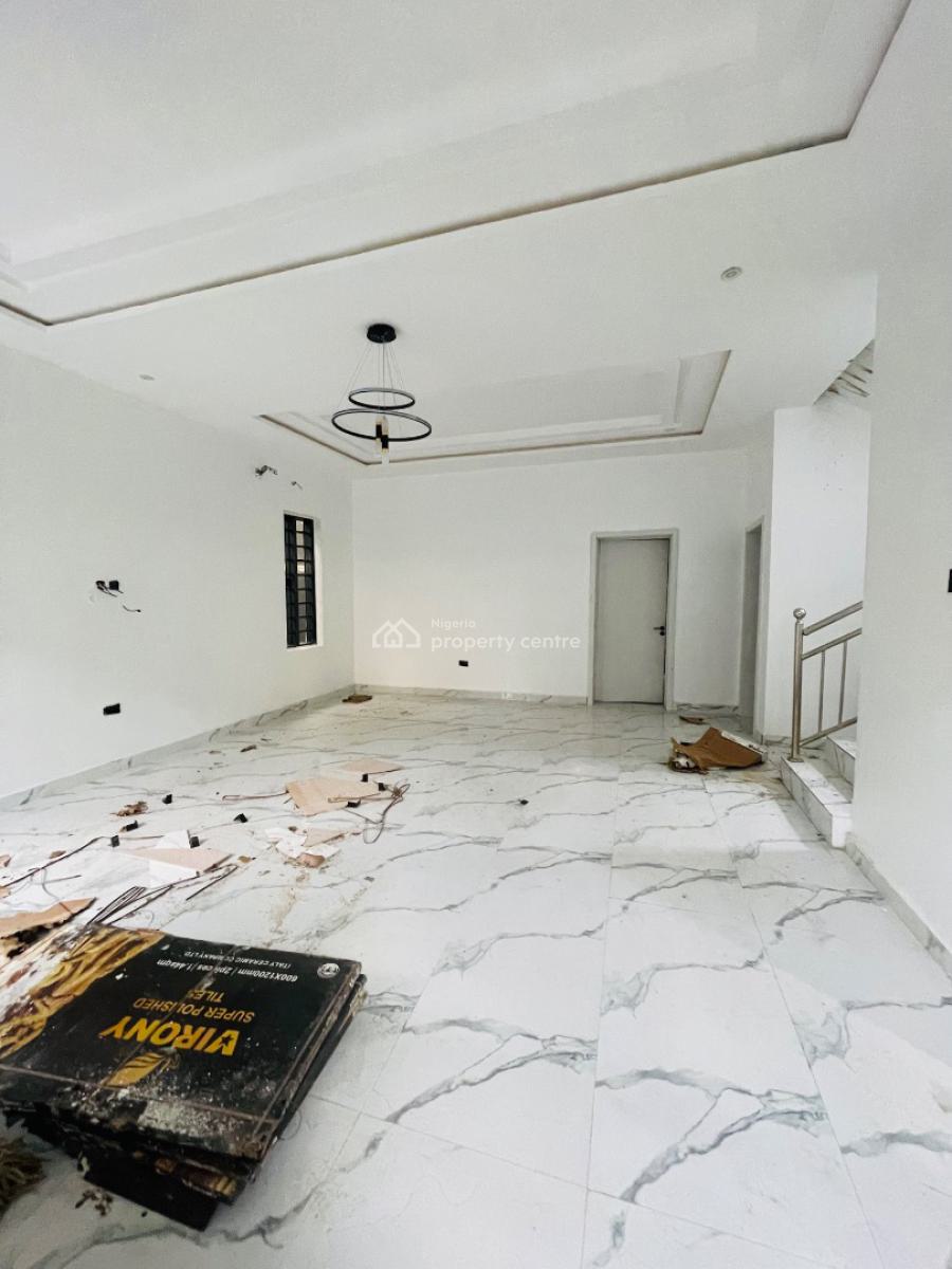 Breathtaking 4 Bedroom Fully Detached Duplex with Bqim, Stunningly Designed Home with Driveway, Bq in a Code to Access Estate, Gra Phase 2, Magodo, Lagos, Detached Duplex for Sale