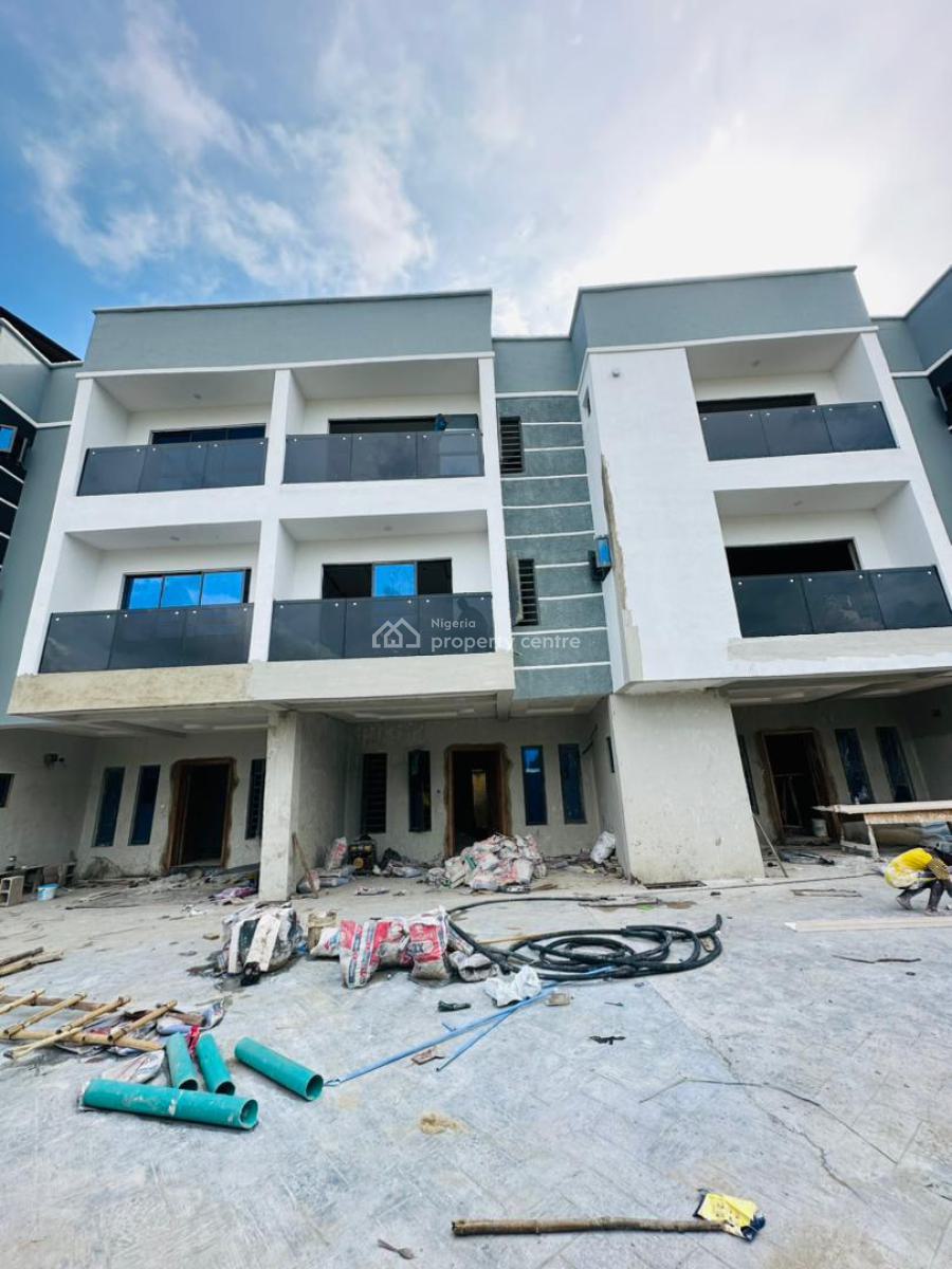 Newly Built 4 Bedroom Terrace Duplex in a Serene Environment, Ikeja, Lagos, Terraced Duplex for Sale