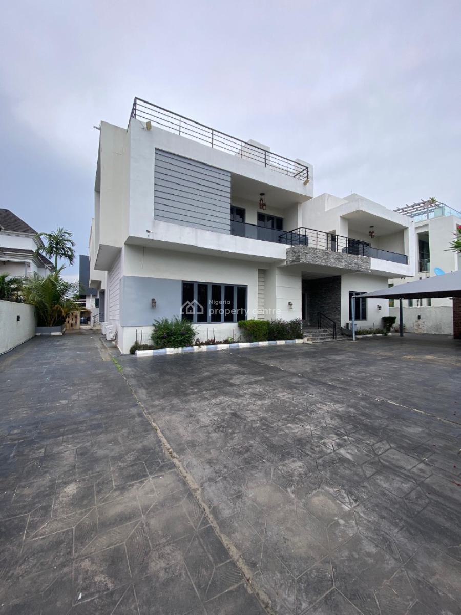 7 Bedroom Fully Detached Duplex with Massive Bq, Osapa, Lekki, Lagos, Detached Duplex for Sale