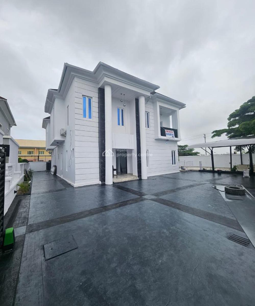 5 Bedroom Fully Detached Duplex with Bq, Cinema, Swimming Pool, Pinnock Beach Estate, Osapa, Lekki, Lagos, Detached Duplex for Sale
