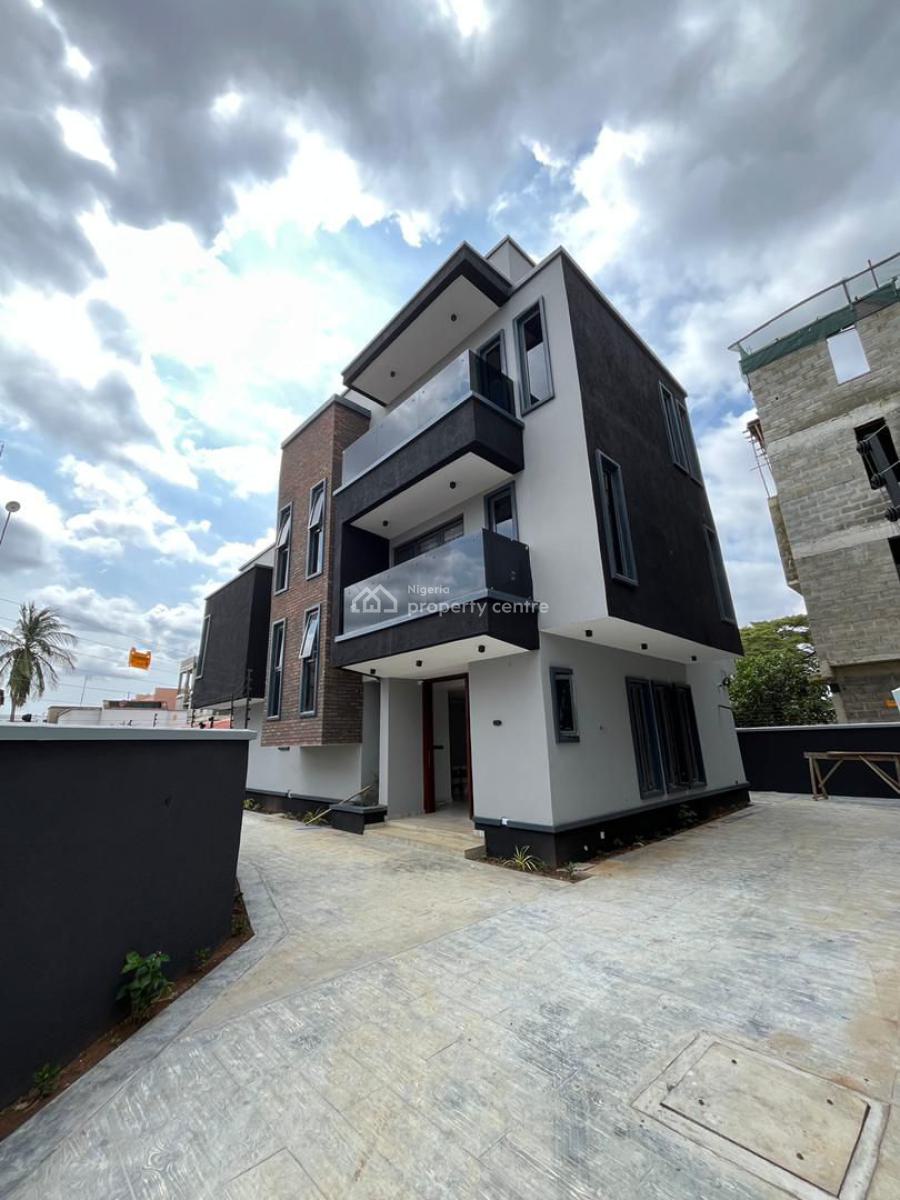 Exquisitely Built 5 Bedroom Fully  Detached House Plus a Room Bq, Solid Finishing, Spacious, Well Designed, Ikeja Gra, Ikeja, Lagos, Detached Duplex for Sale