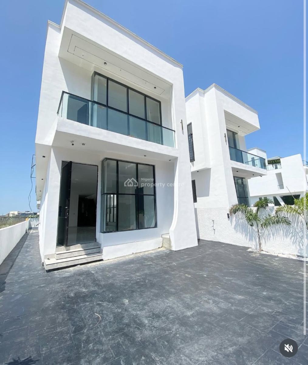 5 Bedroom Detached House with Bq, Chevron Lekki Lagos, Lekki Phase 1, Lekki, Lagos, Detached Duplex for Sale
