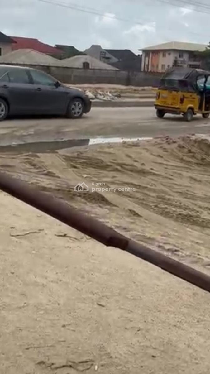 a Complete Dry ½ Plot of Land with C of O., Ado Road, Ajah, Lagos, Commercial Land for Sale