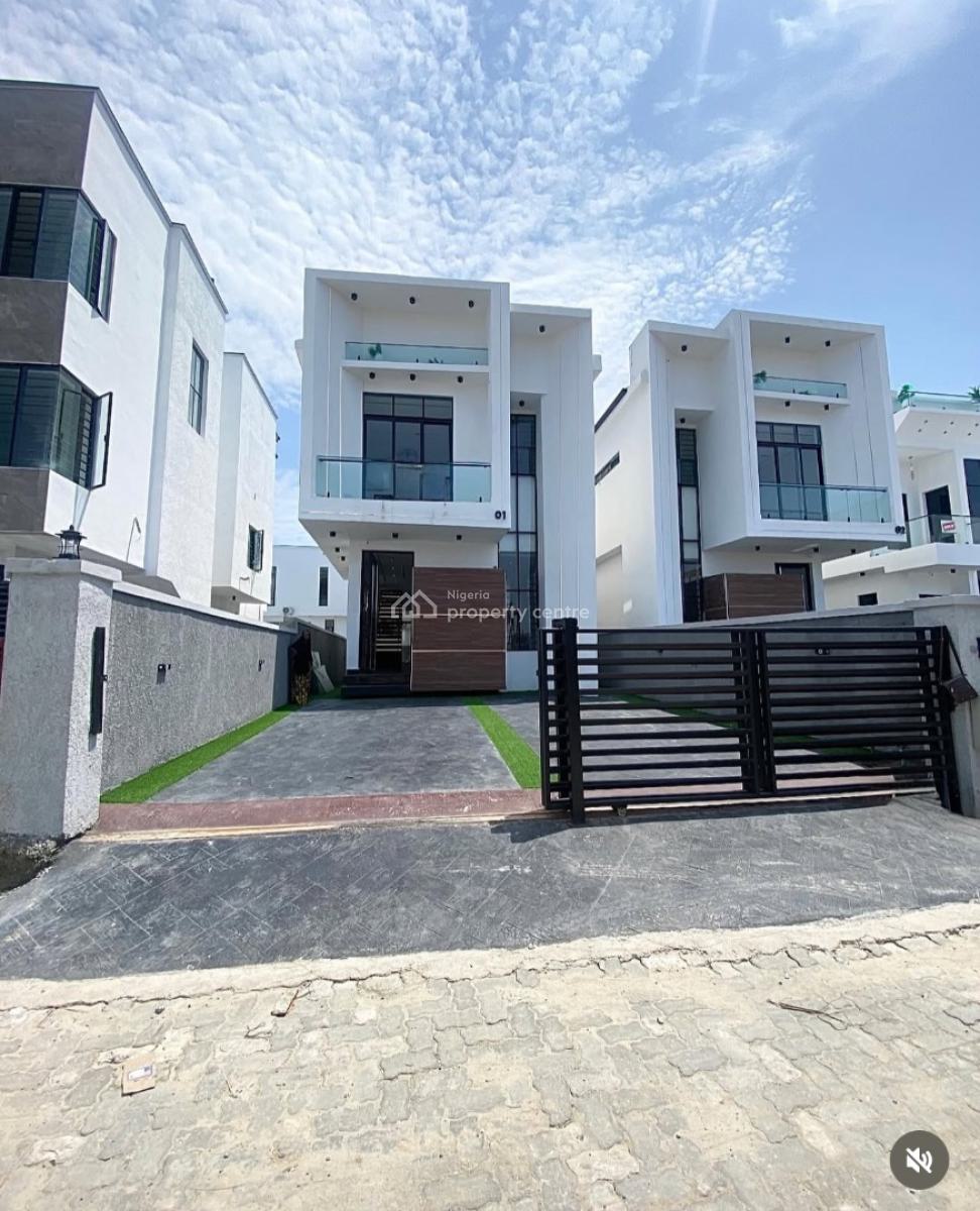 5 Bedroom Detached Duplex with Bq, Chevron Lekki Lagos, Lekki Phase 1, Lekki, Lagos, Detached Duplex for Sale