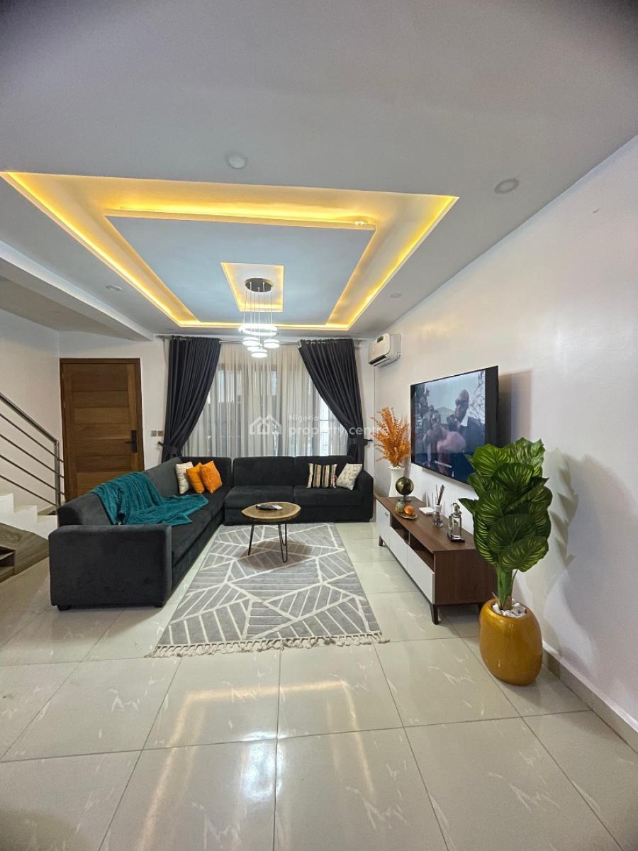 Furnished 2 Bedrooms Terrace Duplex, Ikate Lekki, Ikate, Lekki, Lagos, Terraced Duplex for Rent